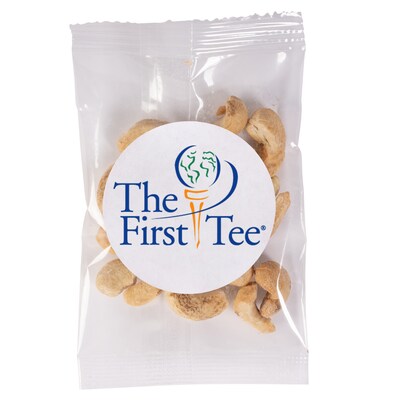Individual half oz Snack Packs - Jumbo Salted Cashews
