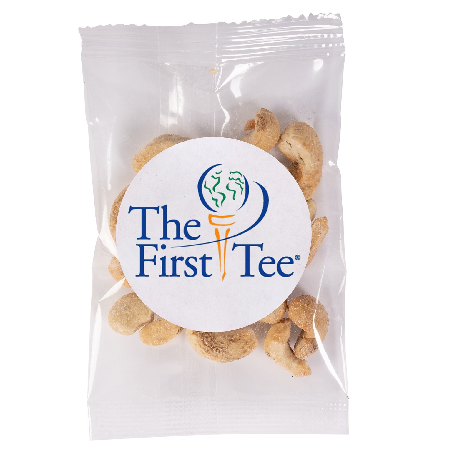 Individual half oz Snack Packs - Jumbo Salted Cashews