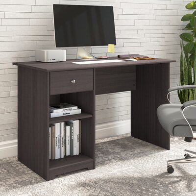 Bush Furniture Cabot 48"W Computer Desk with Storage, Heather Gray (WC31747)