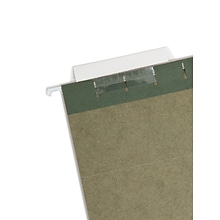 Smead Hanging File Folders, 1/3-Cut Adjustable Tab, Legal Size, Standard Green, 25/Box (64135)