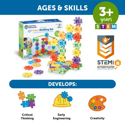 Learning Resources Gears! Gears! Gears! Beginner’s Building Set (LER9162)