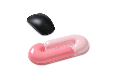 Kensington Duo Gel Non-Skid Gaming Wrist Rests, Pink (K62828WW)