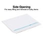 Staples® Wove Side-Opening QuickStrip Booklet Envelopes, 6" x 9", White, 250/Box