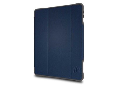 STM Dux Plus Duo TPU 10.2" Protective Case for iPad 7th/8th/9th Generation, Midnight Blue (STM-222-236JU-03)