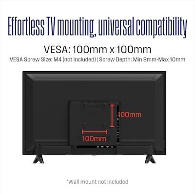 Westinghouse HX Series 32" 720p TV, Black (WD32HX1201)