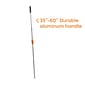 Coastwide Professional™ 35"-60" Aluminum Wet Mop Extendable Handle, Microfiber Head (CW61073-CC)
