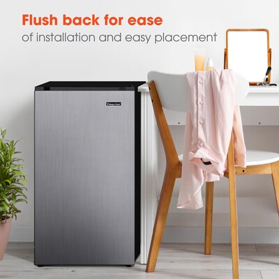 Magic Chef Adjustable Temperature Control Refrigerators, Stainless Steel (HMAR33SE)