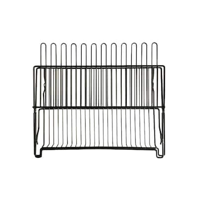 Better Houseware Jr. Coated Steel Dish Rack, Black (BTH1483E)