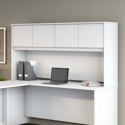 Bush Business Furniture Studio C 71"W Desktop Hutch, White (SCH172WH)