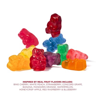 Albanese True to Fruit Variety Fruit Gummies, 2.5 oz., 24/Pack (220-02419)