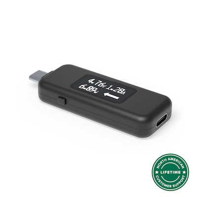 Plugable USB-C Power Meter Tester (USBC-VAMETER3)