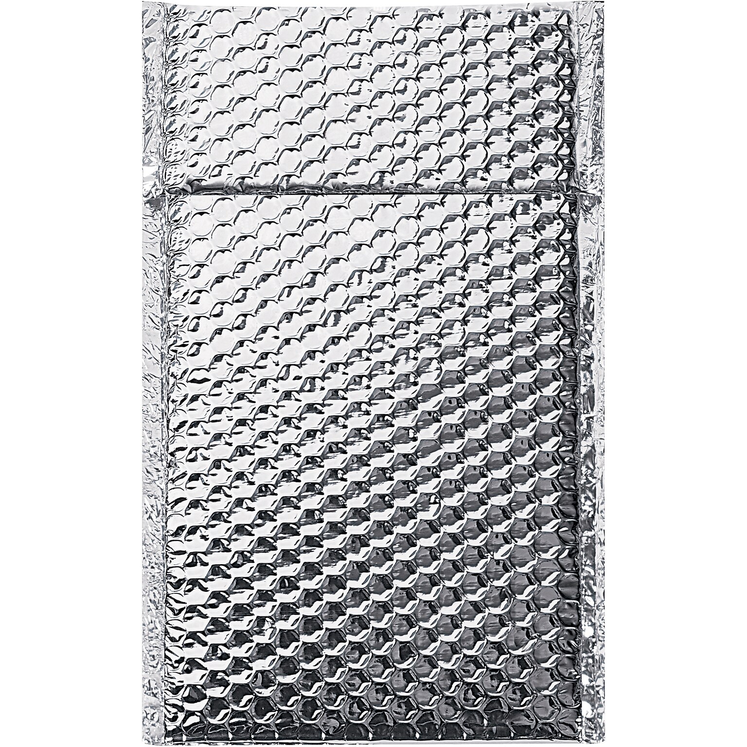 Quill Brand® Cool Shield Bubble Mailer, 6.5 x 10.5, Silver, 100/Carton (INM610)
