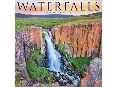 2024 Willow Creek Waterfalls 12 x 12 Monthly Wall Calendar (35788)