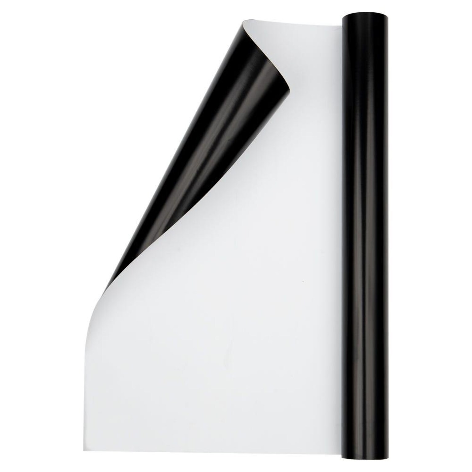 JAM Paper Wrapping Paper, 26.3 sq. ft., Black, 2/Pack(165S25263blg)