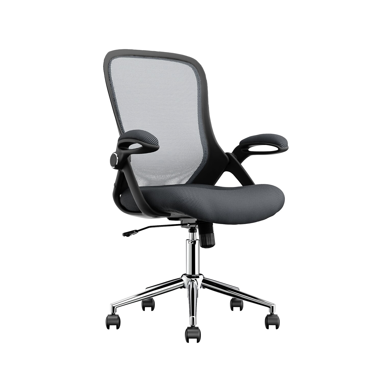 Click365 Ergonomic Fabric/Mesh Swivel Task Chair, Gray (CCHR10003B)