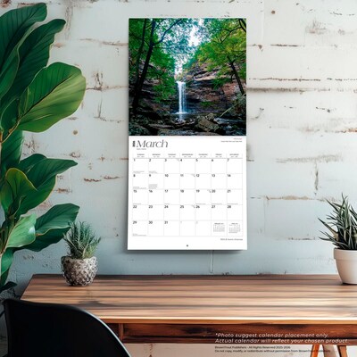 2026 BrownTrout Arkansas Wild & Scenic 12" x 12" Monthly Wall Calendar (9798330702152)
