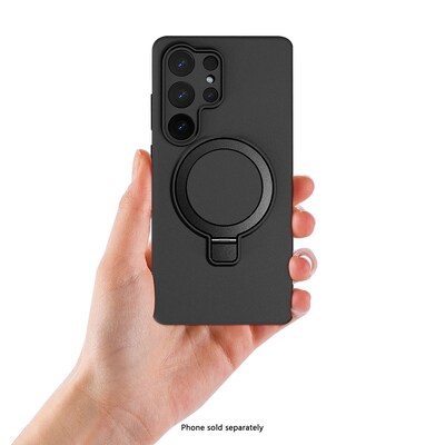 SaharaCase Venture Phone Case with for Galaxy S25 Ultra, Shock Absorbing, Scorpion Black (CP00761)