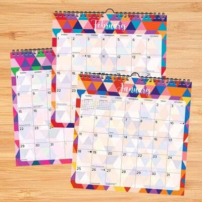2026 Willow Creek Geometric 12" x 12" Monthly Wall Calendar (54734)
