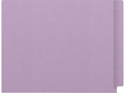 Medical Arts Press Reinforced Classification Folder, 1 3/8" Expansion, Letter Size, Lavender, 50/Box (S-09483-LAV)