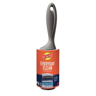 Scotch-Brite Everyday Clean Lint Roller, 70 Sheets (836RS-70)