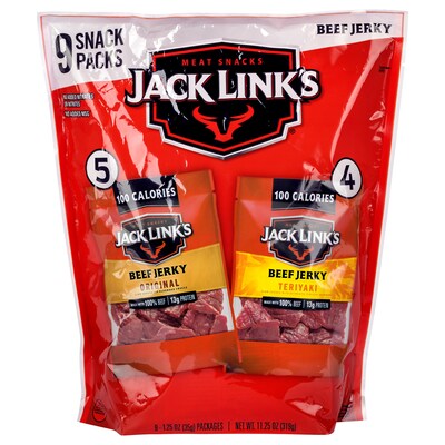 Sunchips Multigrain Chips Variety Pack & Jack Links Beef Jerky Variety Pack, 2/Pack (600-04175)