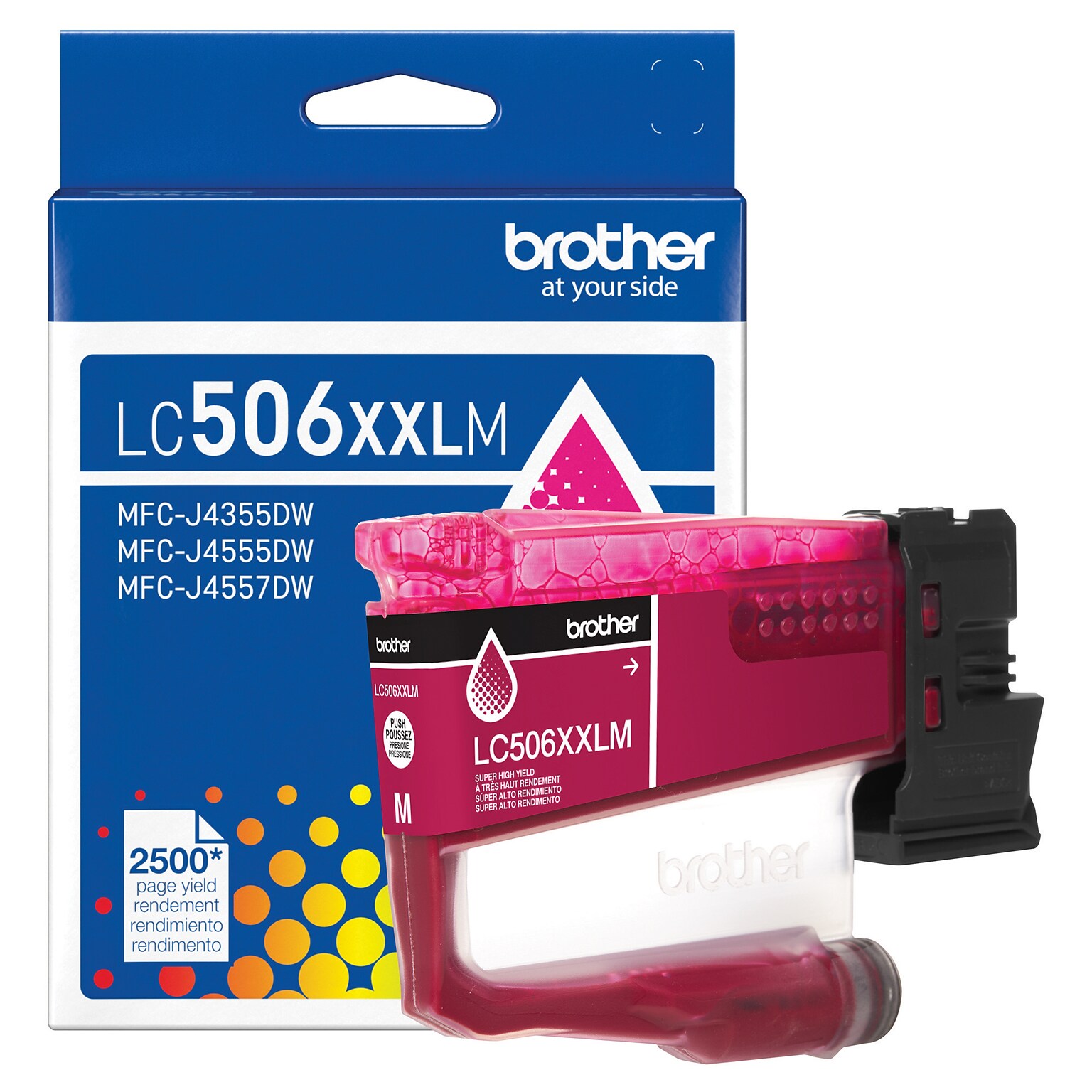 Brother LC506XXL Magenta Super High Yield Ink Cartridge (LC506XXLMS)
