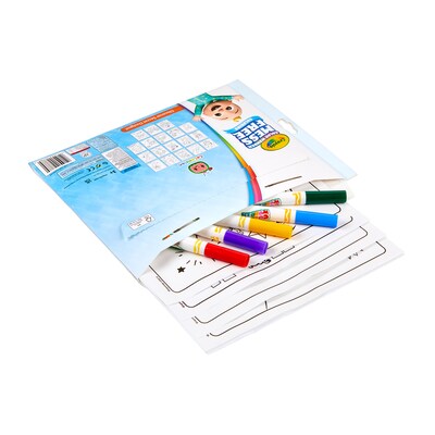 Crayola Color Wonder: Cocomelon Coloring Book, 18 Pages, 2 Sets/Bundle (BIN752788-2)