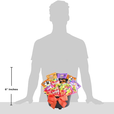 Alder Creek Halloween Witch's Cauldron of Treats Gift Basket (FG07446)