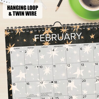 2026 Willow Creek Starry Night 12" x 12" Monthly Wall Calendar (54758)