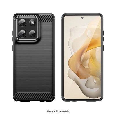 SaharaCase Venture Series Anti-Slip Phone Case for Motorola G Stylus 5G, Shock Absorbing, Scorpion Black (CP00787)