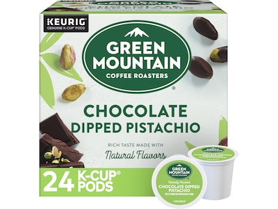 Green Mountain Coffee Roasters Chocolate Dipped Pistachio Coffee Keurig® K-Cup® Pods, 24/Box (500037