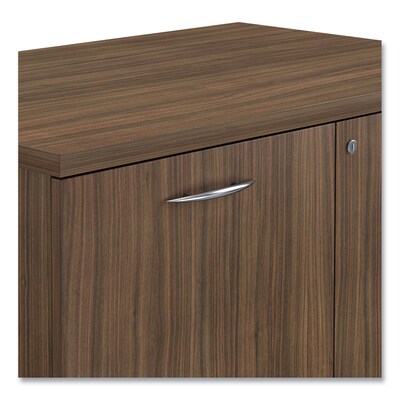 Alera Valencia Series Storage Cabinet, 34.3" x 22.78" x 29.5", Modern Walnut (ALEVA613622WA)