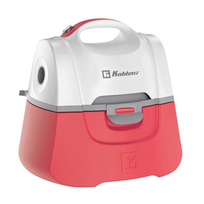Koblenz Designer Wet/Dry Vacuum, Pink & White (PV-525 KG)