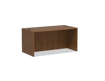 Alera Valencia Series 59 Straight Front Desk Shell, Modern Walnut (ALEVA216030WA)