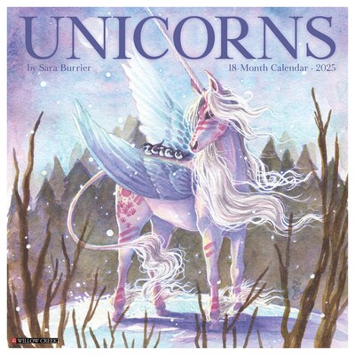 2025 Willow Creek Unicorns 12 x 12 Monthly Wall Calendar (45220)