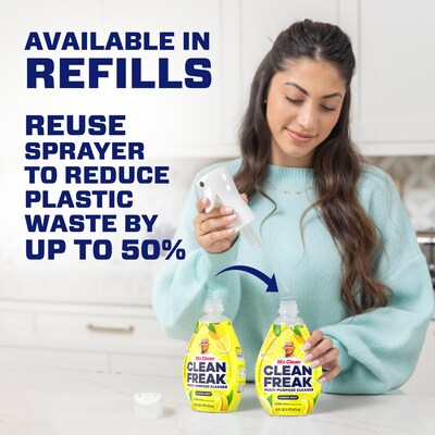 Mr. Clean Freak Mist Refill, Lemon Zest, 16 oz. (79130)