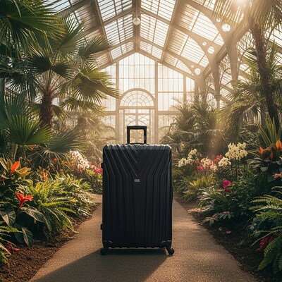 InUSA Vasty 33.86" Hardside Suitcase, 4-Wheeled Spinner, TSA Checkpoint Friendly, Black (IUVAS00XL-BLK)
