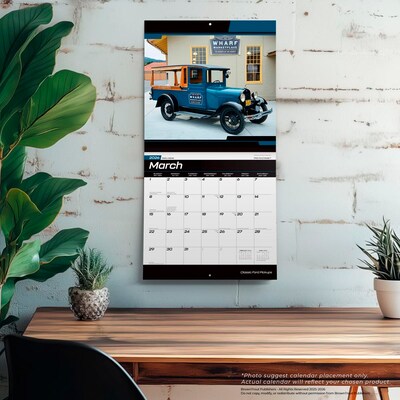 2026 BrownTrout Classic Ford Pickups 12" x 12" Monthly Wall Calendar (9798330701612)