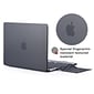 Techprotectus Hard-Shell Case with Keyboard Cover Black , Apple 13" Macbook Air M2(TP-TBK-K-MA13M2)