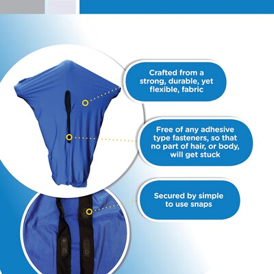 Bintiva X-Large Sensory Body Sock, Blue (BNVSENSOXXLG)