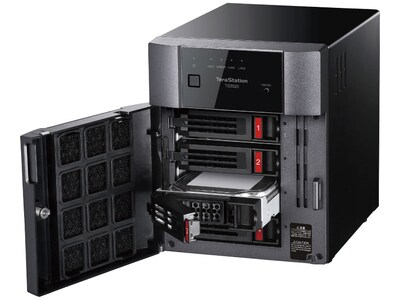 Buffalo TeraStation 3020 Series 4-Bay 4TB External NAS, Black (TS3420DN0402)