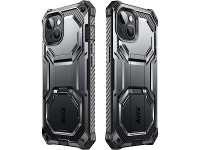 i-Blason Armorbox Black Rugged Case for iPhone 14 (iPhone2021/22-6.1-Armorbox-SP-Black)