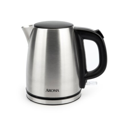 Aroma 4-Cup Electric Kettle, Silver (AWK-267SB)