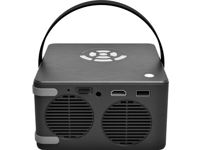 AAXA P6 Ultimate HDMI/USB/Wireless Portable DLP Pico Projector, Black/Gray (HP-P6U-01)