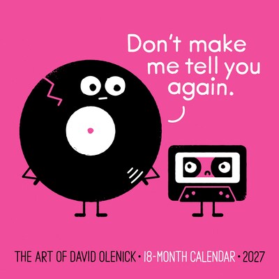 2027 Willow Creek The Art of David Olenick 7 x 7 Monthly Wall Calendar, Assorted Colors (64238)