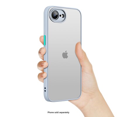 SaharaCase Venture Series Phone Case for iPhone 16e, Shock Absorbing, Light Blue (CP00807)