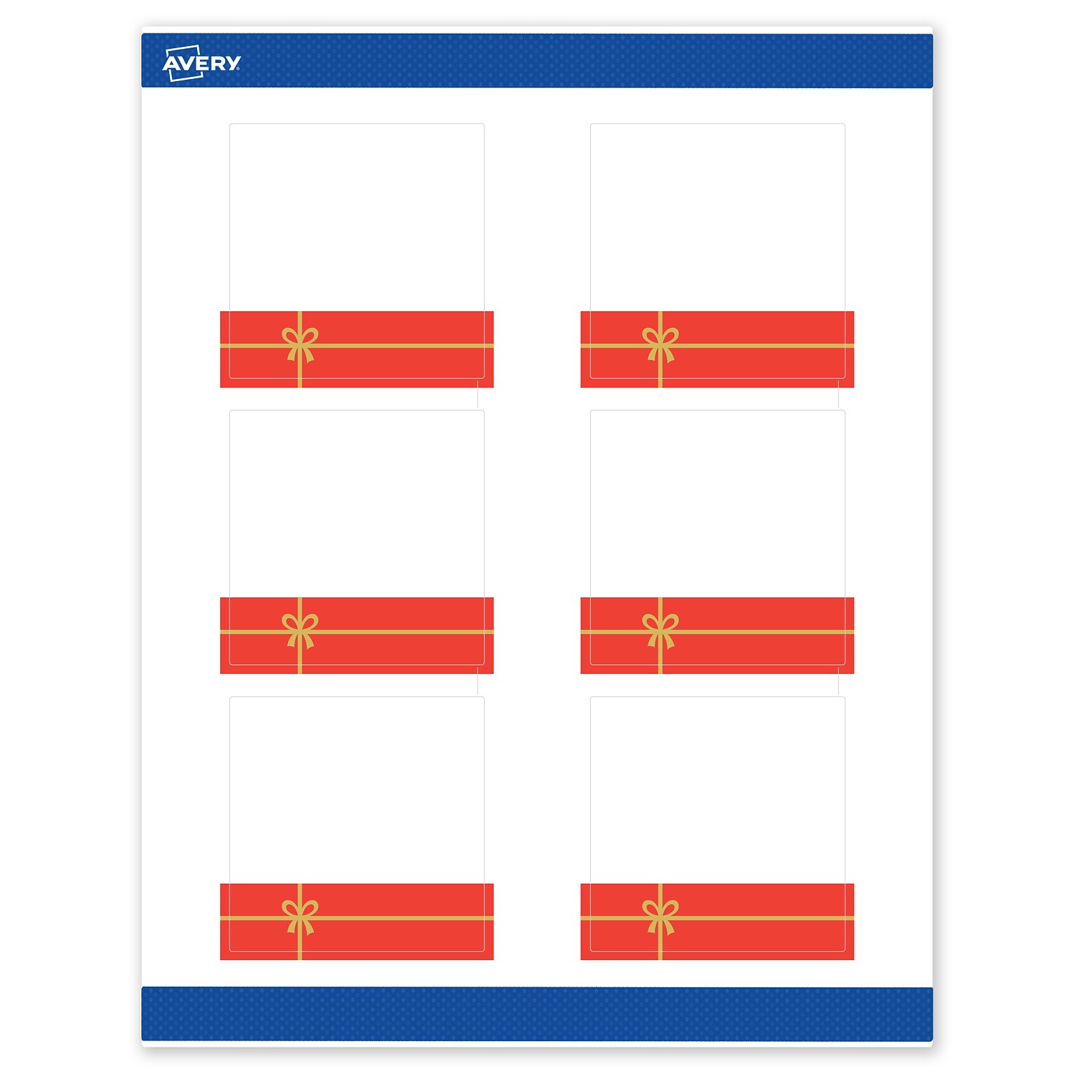 Avery Square Multipurpose Labels, 3 x 3, White, 60/Pack (19479370561)