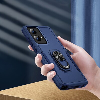 SaharaCase Raider Series Rugged Case for Motorola G Stylus 5G, Shock Absorbing (2024), Desert Blue (CP00579)