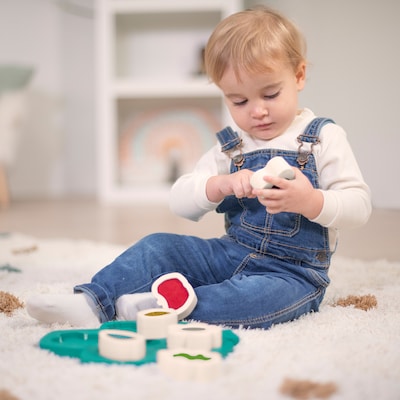 MINILAND Feel to Learn: Nestable Sensory Tree, Multicolored (MLE97344)