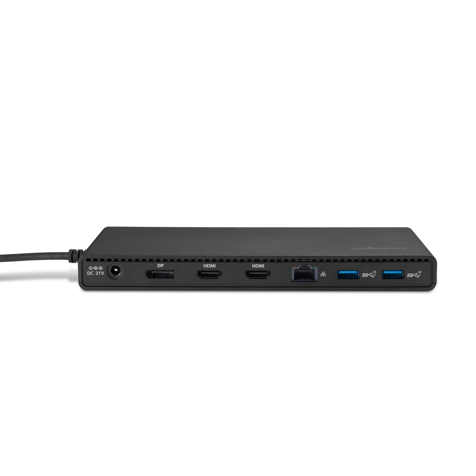 Kensington SD4842P EQ USB-C 10Gbps Triple Video Driverless Docking Station, 100W Power Delivery, DP/HDMI (K32810NA)